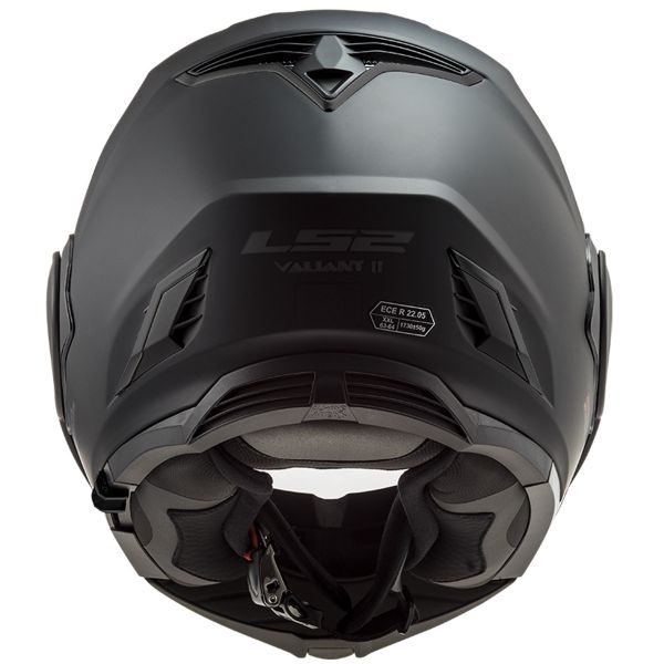 LS2 Valiant II Noir Matt Black FF900 + Kit Bluetooth 5S Solo