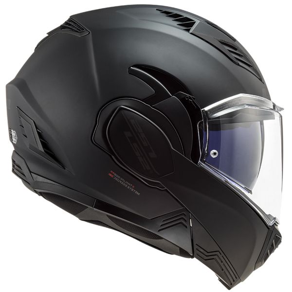 LS2 Valiant II Noir Matt Black FF900 + Kit Bluetooth 5S Solo