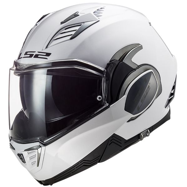 LS2 Valiant II White FF900 + Kit Bluetooth SMH5 Solo