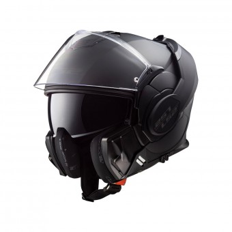 LS2 Valiant Limited Black S Matt Black FF399