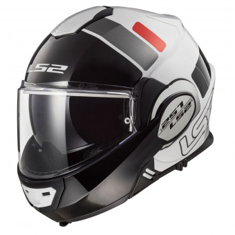 LS2 Valiant Prox White Red FF399 + Linkin Ride Pal III