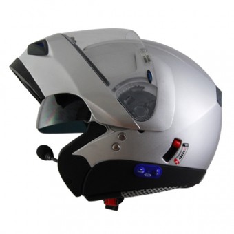 Flip Up Vemar Jiano Bluetooth Silver