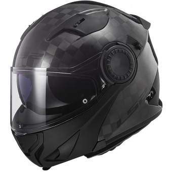Flip Up LS2 Vortex Solid Carbon FF313