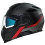 Casque Flip Up Nexx X.Vilitur Latitude Black Matt Red