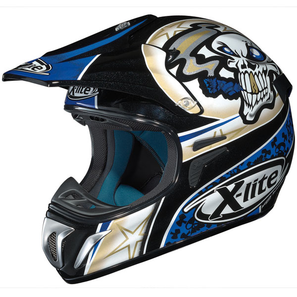 Motorcycle Helmet X-lite X-501 Gambler Black Violet 26