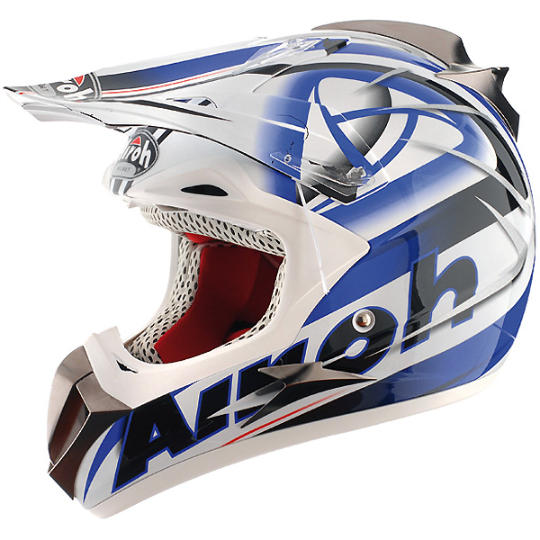 Motorcycle Helmet Airoh Dome Deco Clean Blue DOCB