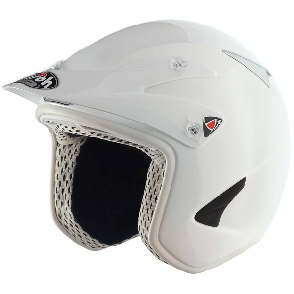 Motorcycle Helmet Airoh Rock White Brillant RKBL