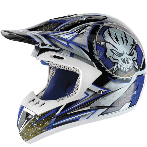 Motorcycle Helmet Airoh Runner X-Man Blue RXMB