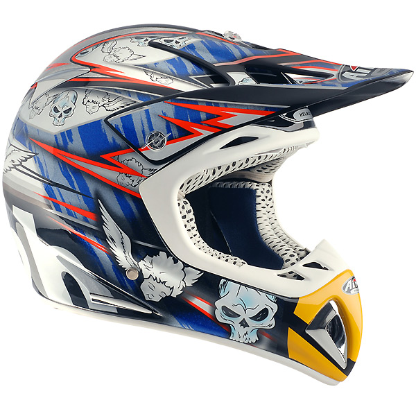 Motorcycle Helmet Airoh Stelt Replica Searle Blue SRSB