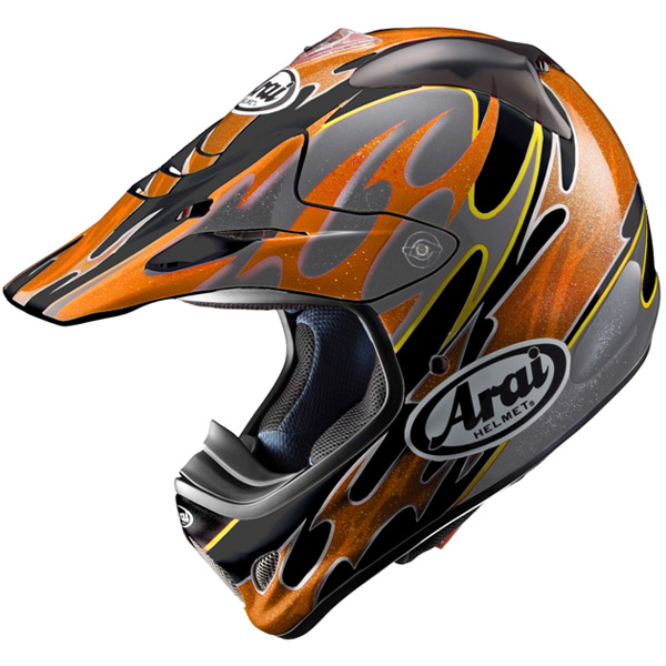 Motocross Arai VX3 Winner Orange