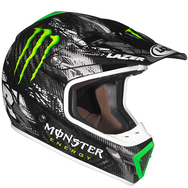 Motorcycle Helmet Lazer MX7 Evo Carbon Ultra Light Monster