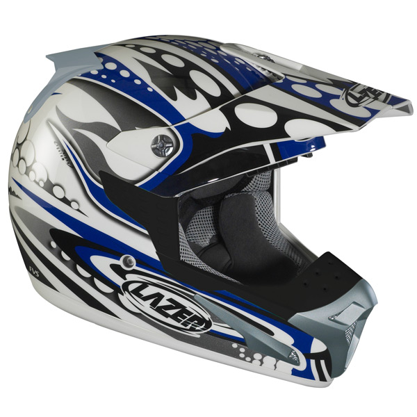 Motorcycle Helmet Lazer SMX Bionic Blue