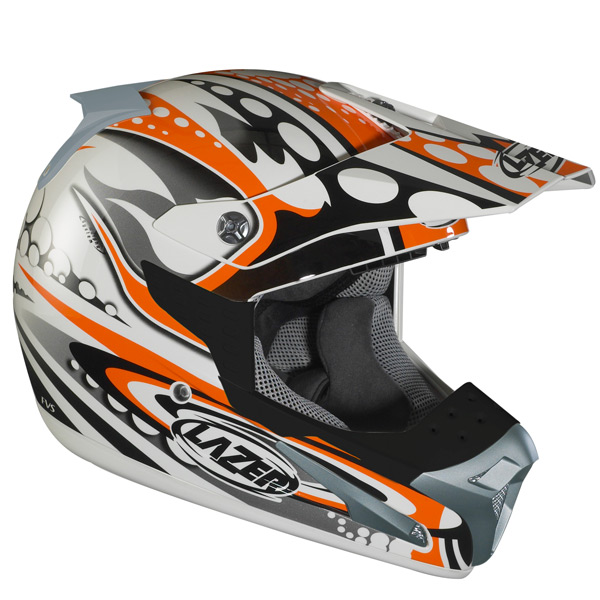 Motorcycle Helmet Lazer SMX Bionic Orange