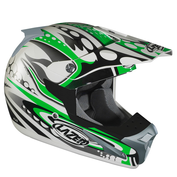Motorcycle Helmet Lazer SMX Bionic Green