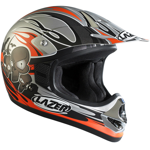 Motorcycle Helmet Lazer X5  Skull