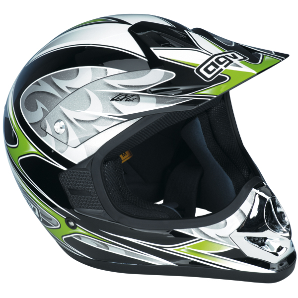 Motorcycle Helmet AGV RC5 Pro Flash Green