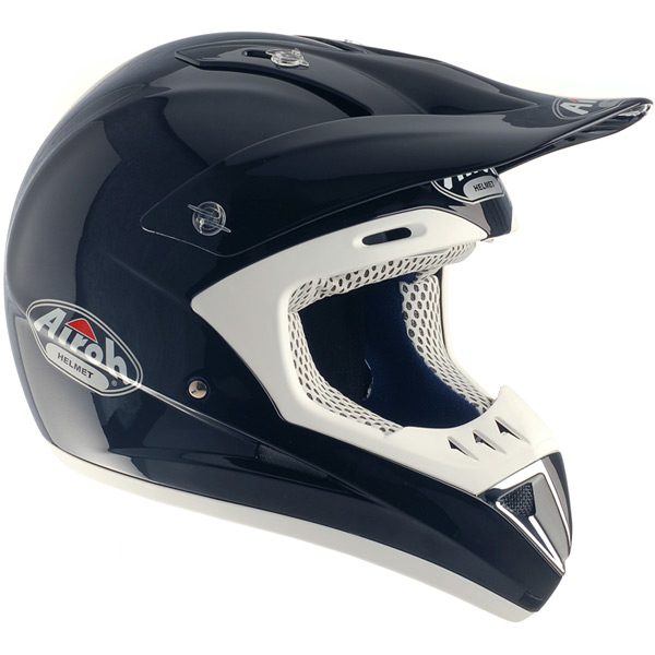 Motorcycle Helmet Airoh Runner Black Vernis RUN