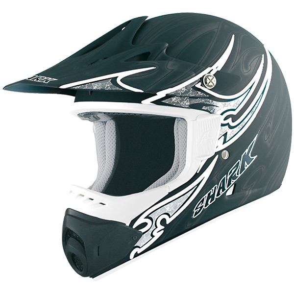 Motorcycle Helmet Shark SX 1 Black One KWA