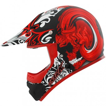 Motorcycle Helmet Shark SX 1 Skully Mat KRW