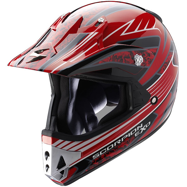 Motorcycle Helmet Scorpion VX-14 Stalker Red