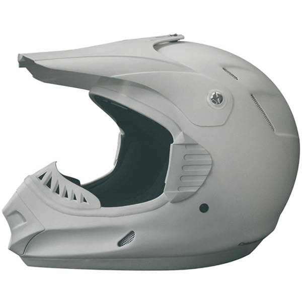Motorcycle Helmet Torx Jeremy Uni White Mat