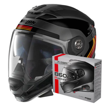 Convertible Nolan N70 2 GT Jetpack 63 + Kit Bluetooth B602R