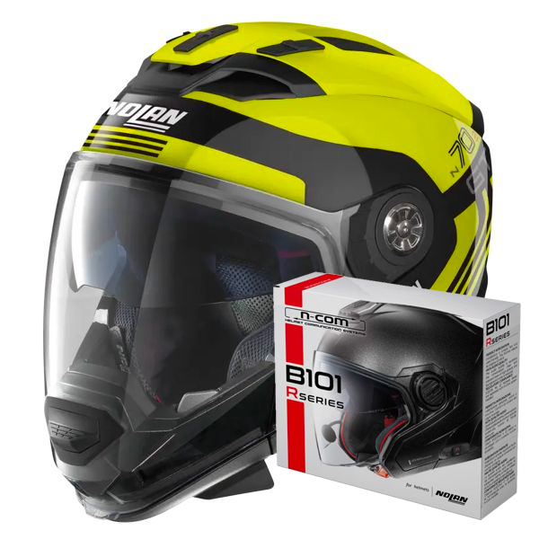 Convertible Nolan N70 2 GT Jetpack 65 + Kit Bluetooth B101R