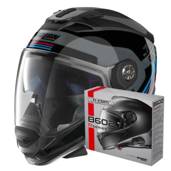 Convertible Nolan N70 2 GT Jetpack 66 + Kit Bluetooth B602R