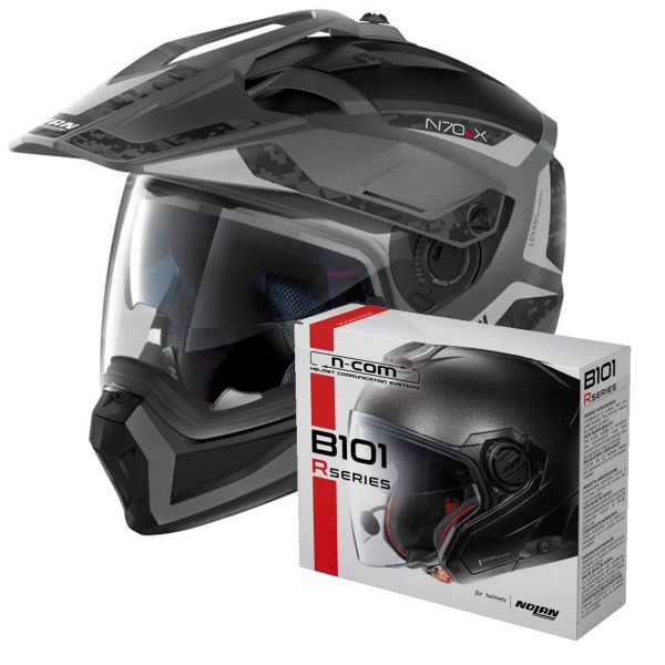 Convertible Nolan N70 2 X Torpedo N-Com 41 + Kit Bluetooth B101R