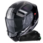 Casque Convertible Scorpion Exo 930 Evo Ardens Black Chameleon + Exo-Com Link-1C Bluetooth Kit