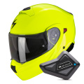Pack Exo 930 Evo Solid Neon Yellow + Kit Bluetooth BT Mini