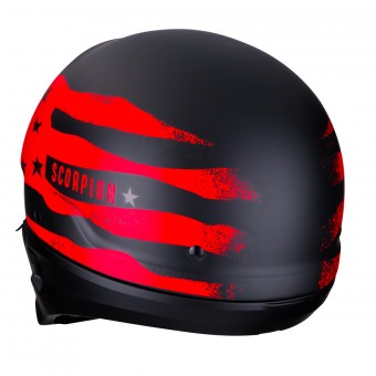 Scorpion Exo Combat Rookie Matt Black Red