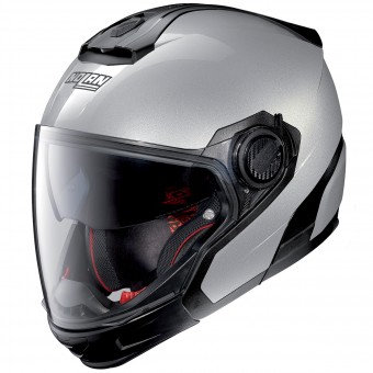 Casque Convertible Nolan N40 5 GT Special N-Com Salt Silver 11 Casque Convertible Nolan N40 5 GT Special N-Com Salt Silver 11