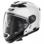 Casque Convertible Nolan N70 2 GT Classic N-Com Metal White 5