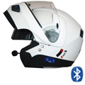 Flip Up Vemar Jiano Bluetooth White Mat
