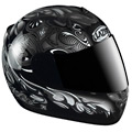Full Face Lazer Dayton Pik Ace Black Grey White