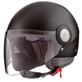 Open Face Shark SK By Shark Easy Black Mat BLK