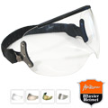 Visors Airborn Visor + Strap Black