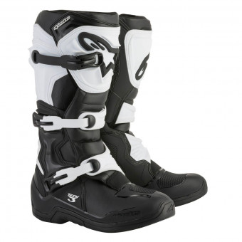 Motocross Boots Alpinestars Stella Tech 3 Black Whte Motocross Boots Alpinestars Stella Tech 3 Black Whte