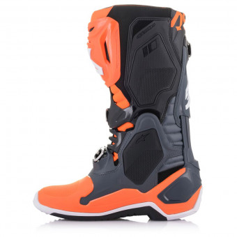 Alpinestars TECH 10 Cool Gray Orange Fluo