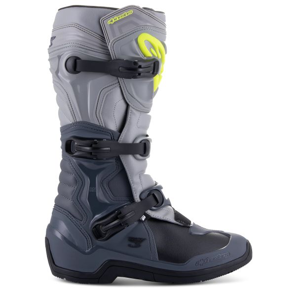 Alpinestars Tech 3 Dark Grey Light Grey Black