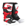 Motocross Boots Alpinestars Tech 3S Youth White Black Bright Red