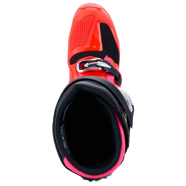 Alpinestars Tech 7 Black Red Fluo Pink Fluo