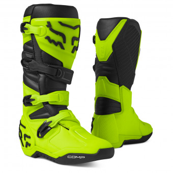 Motocross Boots FOX Comp Boot Flo Yellow