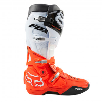 Motocross Boots FOX Instinct Boot Black White Orange