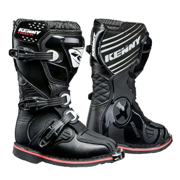 Motocross Boots Kenny Track Junior Black Boots