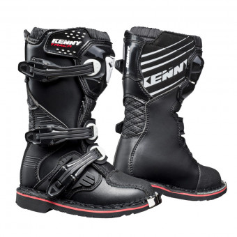 Motocross Boots Kenny Track Kid Black Boots
