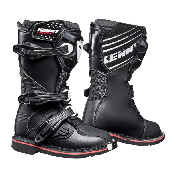 Motocross Boots Kenny Track Kid Black Boots