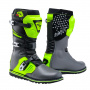 Motocross Boots Kenny Trial Up Black Grey Neon Yellow Boots