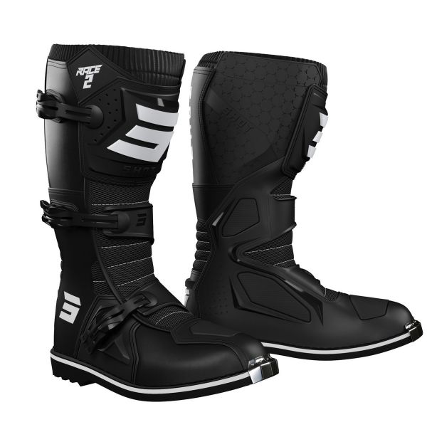 Motocross Boots SHOT Race 2 Black